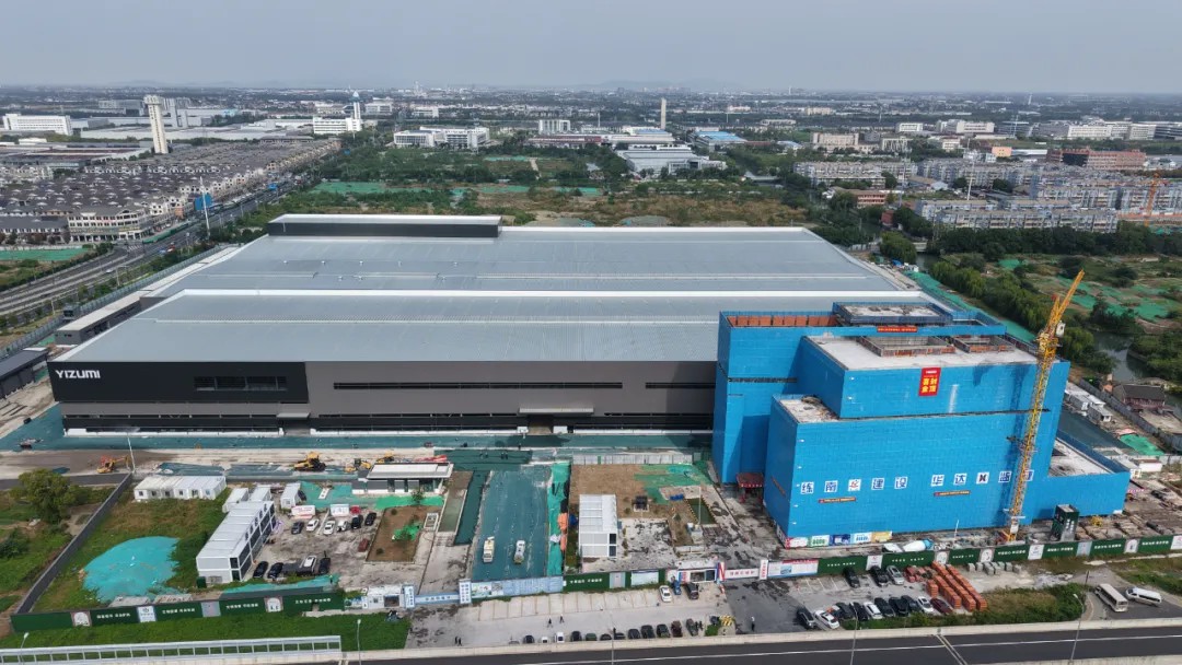 k1体育 - 十年品牌 值得信赖华东基地（一期）封顶：双核战略格局全面成型,赋能区域智造新未来